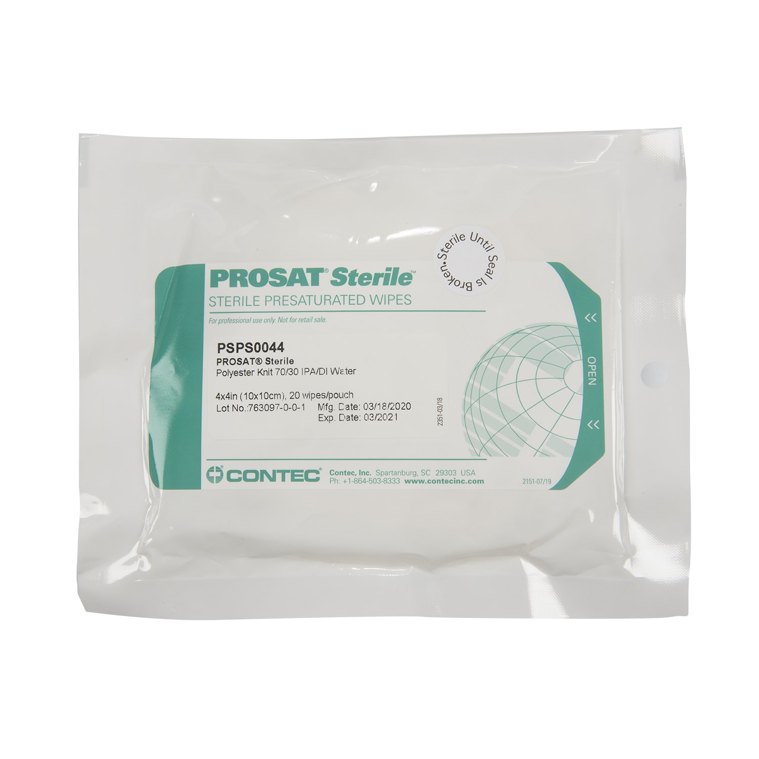 PROSAT Sterile Vial Wipes-1