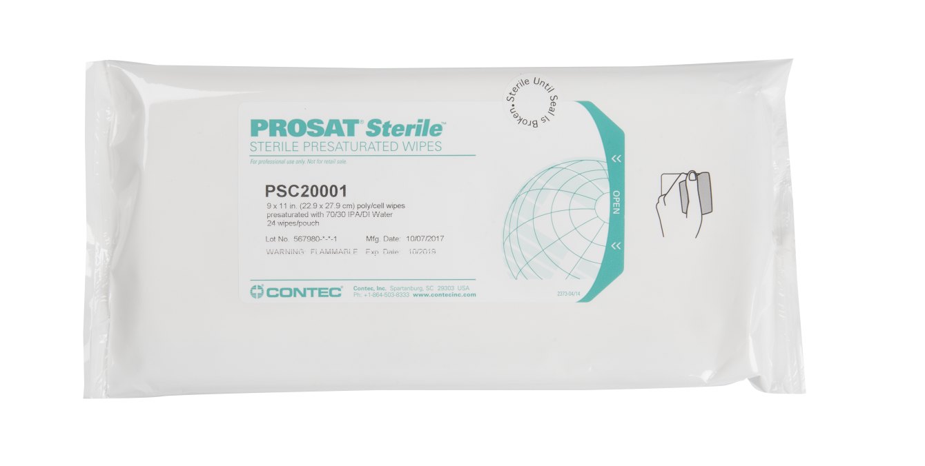 PROSAT Sterile™ Sigma™ Wipes  with 70% IPA and 30% DI water-1