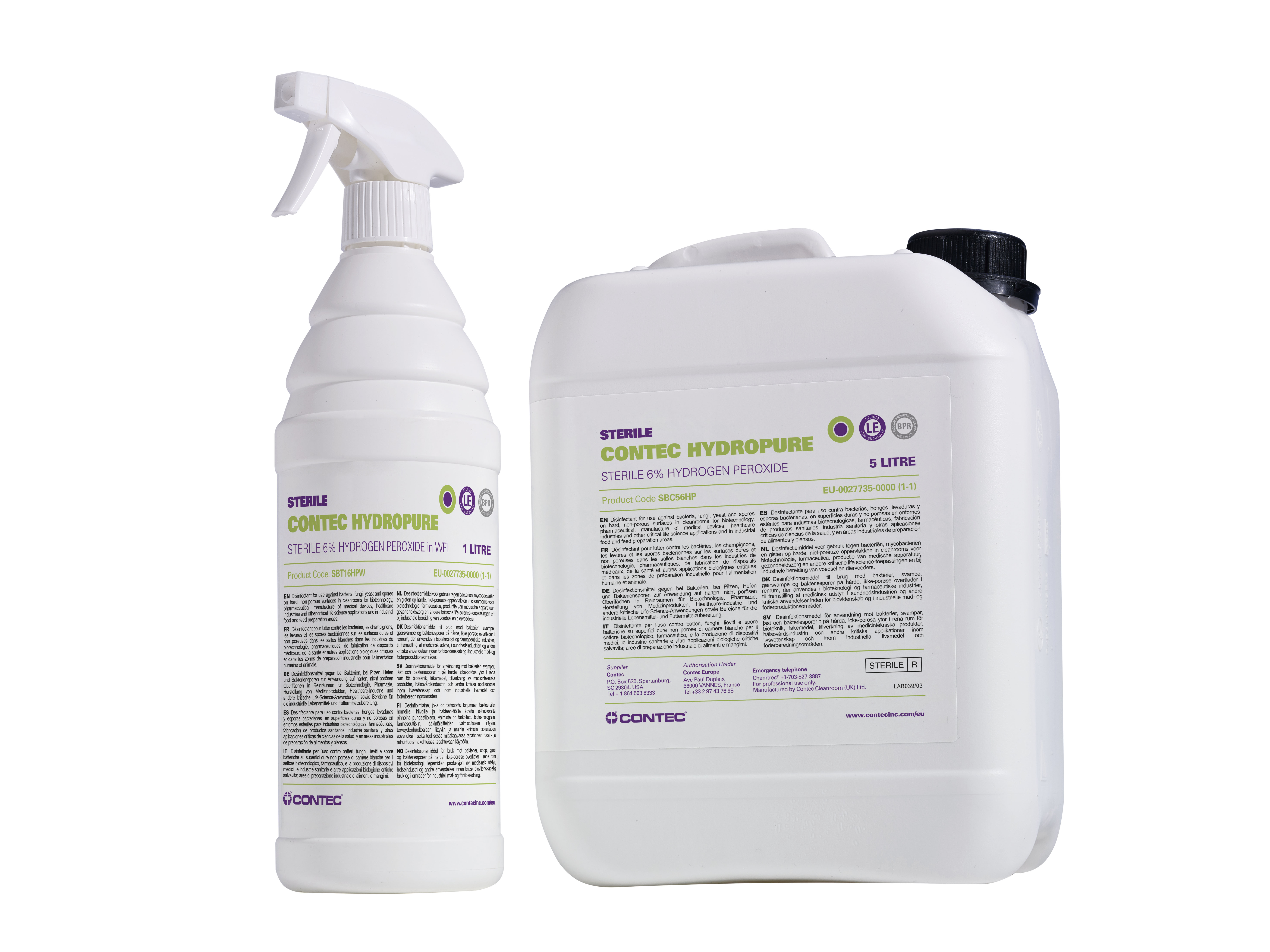 Contec Sterile HydroPure 