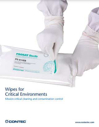 Wipes for Critical Environments