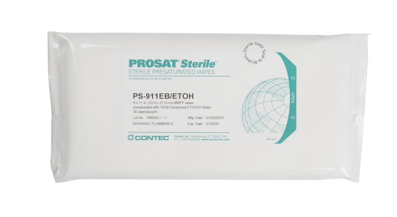 PROSAT Sterile Meltblown Polypropylene Wipes (PS-911EB/ETOH)-1