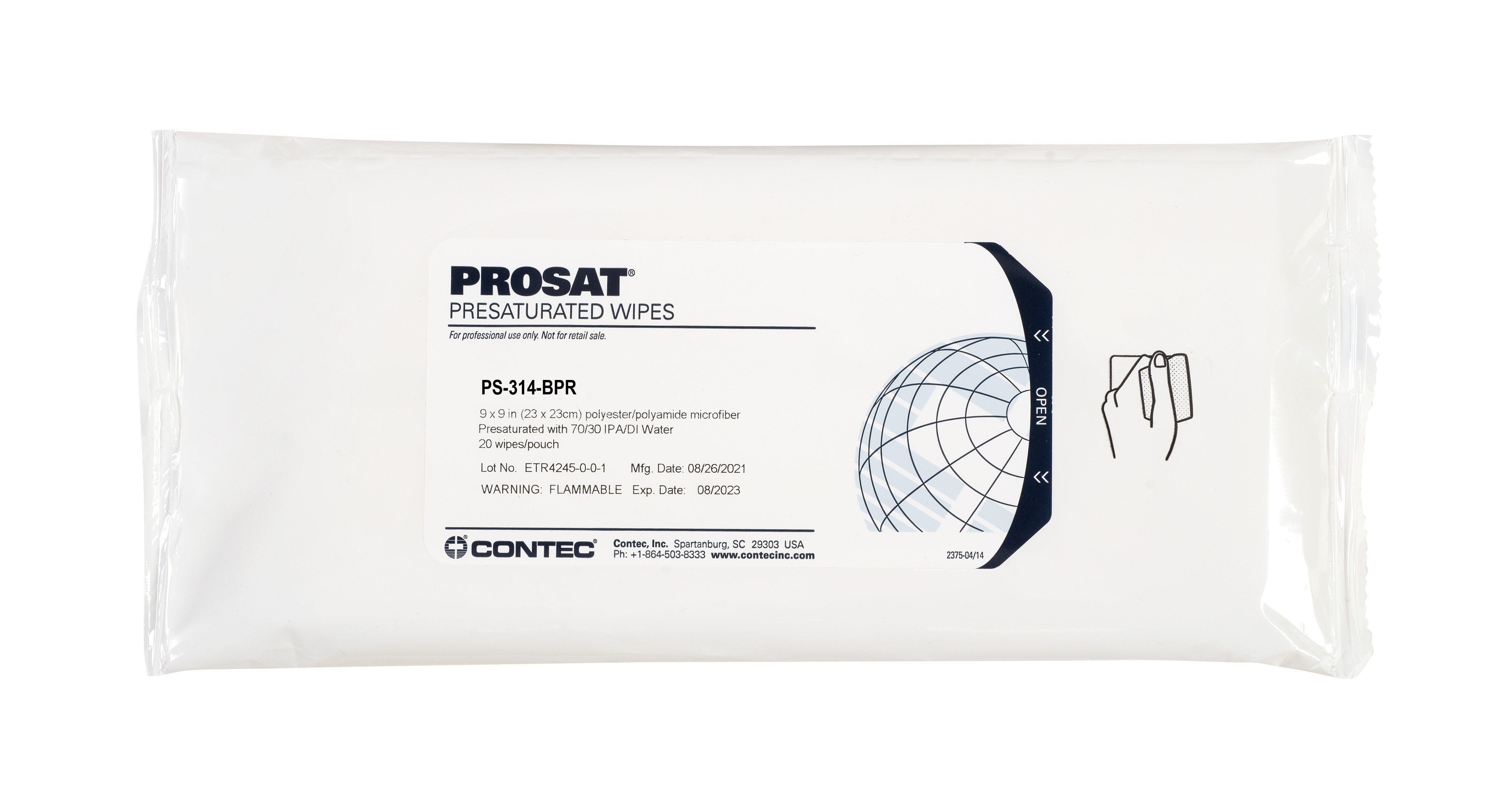 PROSAT Pi Microfibre Wipes-1