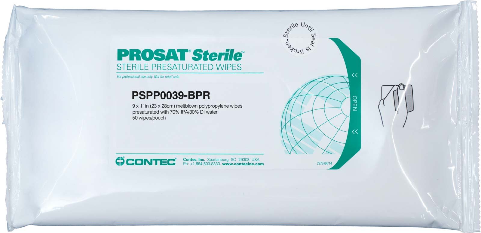 PROSAT Sterile Meltblown Polypropylene Wipes (PS-911EB-BPR)-3